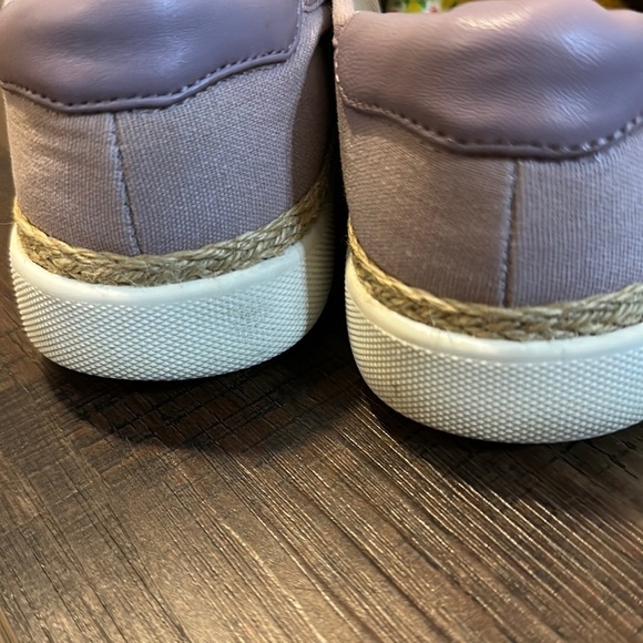 Vionic Sunny Hattie Casual Lace Up Shoes Sneakers Purple Canvas Women’s Size 6 - Picture 4 of 8